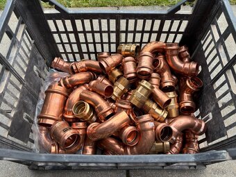 CU Měɗ lisovací tvarovky - 3