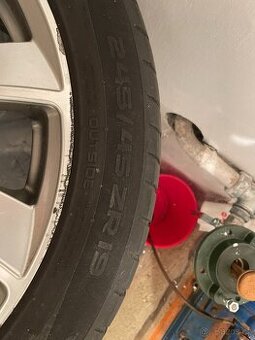 4x Alu disky Rial 5x112 na letních pneu 245/45 R19 - 3
