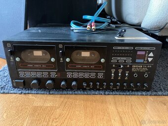 Masivni Sloupcove repro zesilovač mikrofony karaoke - 3