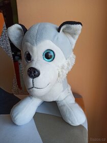 Plyšový pejsek Husky - 3