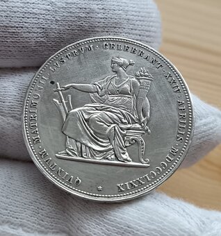 Stříbrný 2 Zlatník 1879 - Stříbrná svatba Františka Josefa I - 3
