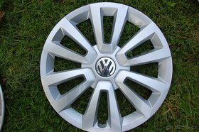 Poklice VW 16" na plechová kola,orig. VW, 3ks a 1ks,záruka - 3