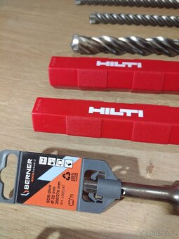 Profesionální vrtáky SDS+ a SDS Max – Hilti & Berner í - 3