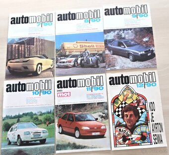 ČASOPIS AUTOMOBIL 1990, 12KS, ŠKODA FAVORIT, FORMAN - 3
