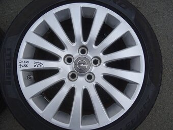 Alu disky Opel Insignia, 18", 5x120,ET 42, letní sada - 3