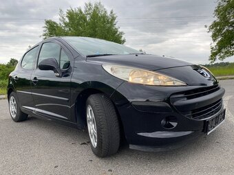 PEUGEOT 207 1.4 HDI 50kW ROK 2007 ČERNÁ - 3