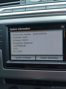 Navigace/Radio Discover mib2 - 3
