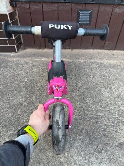 Dětské odrážedlo Puky růžové - 3