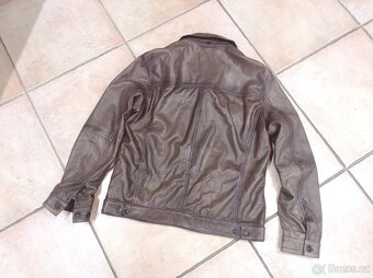 Kožená bunda Massimo Dutti - XL - jako nová - 3