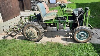 Malotraktor domácí výroby - 3