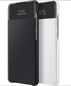 Samsung A72 S-VIEW flip pouzdro bílé - 3