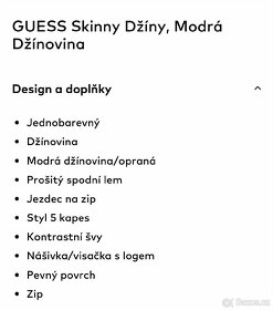 Guess džíny - 3