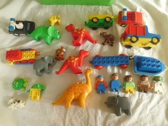 Original LEGO DUPLO - Dinosauři Postavičky Autíčka Zvířátka - 3
