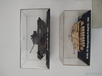 Set modelů tanků - 3