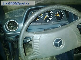 Prodám Mercedes w123, 2.0 benzín, 1978, 138.000km - 3