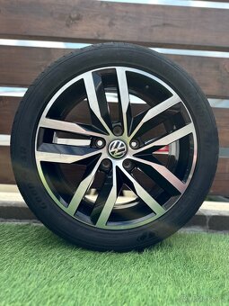 Alu kola 5x112 r17 s letnim pneu (madrid17) - 3