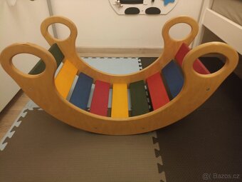 Utukutu dřevěná houpačka - 3