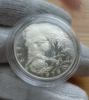 AG pamětní mince 100kčs Ján Botto 1979 Proof - 3