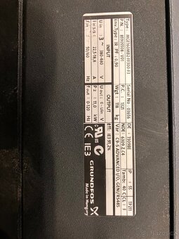 Výkonné čerpadlo na 400 V - 3