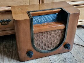 Funkční staré předválečné rádio Telefunken 543WL, rok 1935 - 3