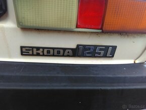 Prodám Škoda 125 L 1988 plně funkční - 3