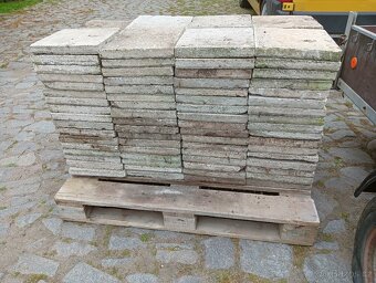 Betonová dlažba 30x30 posledních 130 ks + půlky zdarma - 3