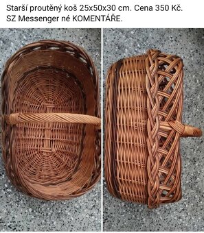 Koše a košíky viz fota. Ceny viz fota. - 3