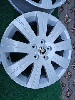 ALU disky kola Flash Škoda 5x112 R17 Yeti Superb 2 octavia 3 - 3
