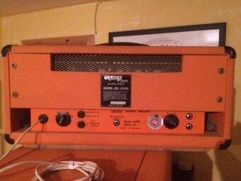 Vintage kytarový zesilovač Orange OR120 včetně 2 kabinetů 4x - 3