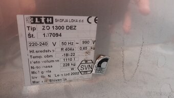 Gastro profi mrazák dvojdveřový z nerezu - 3