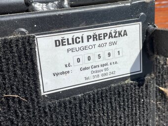 Dělící přepážka peugeot 407 SW - 3