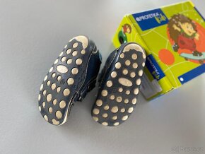 Protetika kožené tenicky, vel. 23, suchý zip - 3