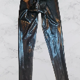 Latexové kalhoty na zip rubber - 3