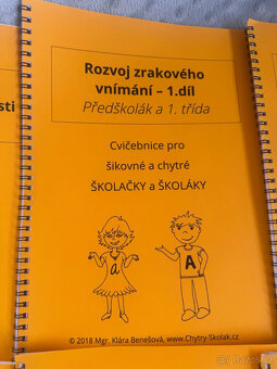 nové pracovní sešity Chytrý školák, cena za ks - 3