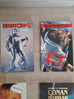 Knihy - Terminátor, Sám doma, Hvězdé války, E.T., - 3