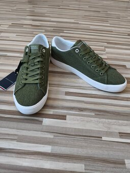 PÁNSKÉ SPORTOVNÍ TENISKY | KHAKI ZELENÁ | TOMMY HILFIGER - 3