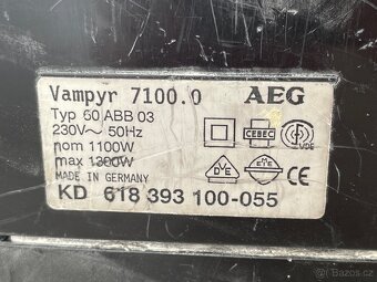 Vysavač AEG Vampyr 7100 1300 W - 3
