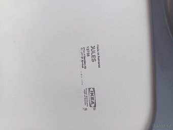 2 ks otočné, kancelářské židle, IKEA, bílé - 3