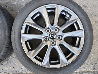 18"letní alu sada 5x114 origo Mazda CX3 5 CX7 215/50 - 3