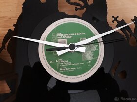 Hodiny z vinylové desky BOB MARLEY - 3