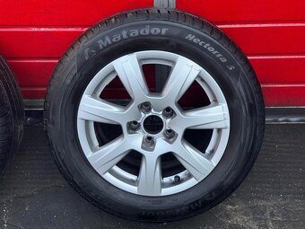 Original 2x ALU kola Audi 16" 7,5J ET45 + 225/55/R16 - 3