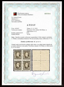 A. Hlinka 10 h 1939 4-blok 10 1/2 - 3