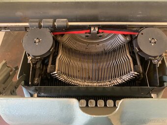 Retro psací stroj Zeta (ČSSR) – k opravě / dekorace - 3
