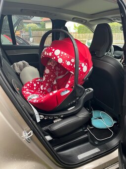 Autosedacka Cybex 0-13kg Priam Petticoat red by Jeremy Scott - 3