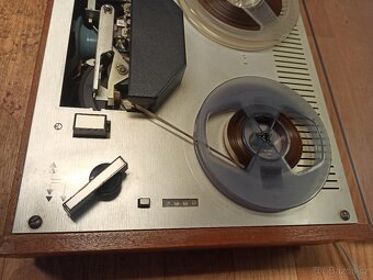 Kotoučový magnetofon TESLA B100 Stereo FUNKČNÍ + pásky - 3