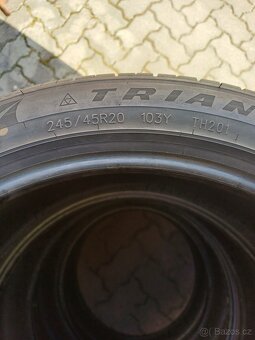 Prodám sadu letních pneu 245/45 R20 - 3