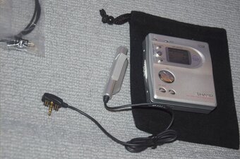 Minidisc SHARP MD-MT200,MDLP, media,manual, přísluš - 3
