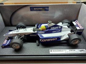 F1 WILLIAMS BMW FW23 2001 1. VÍTĚZSTVÍ IMOLA 2001 HW 1:18 - 3
