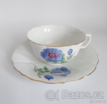 Starožitný porcelánový šálek Míšeň - Meissen - 3