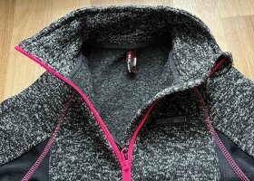 Sportovní teplá turistická mikina na zip vel. XS - 3